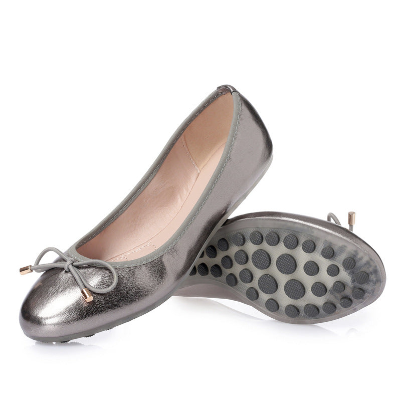 Lily - Elegante Ballerina Flats aus Blei