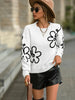 Kennedi - Pullover mit rundhalsausschnitt und blumenmuster