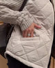 Noelle - Einfarbiger Jacke mit reißverschluss und hohem kragen