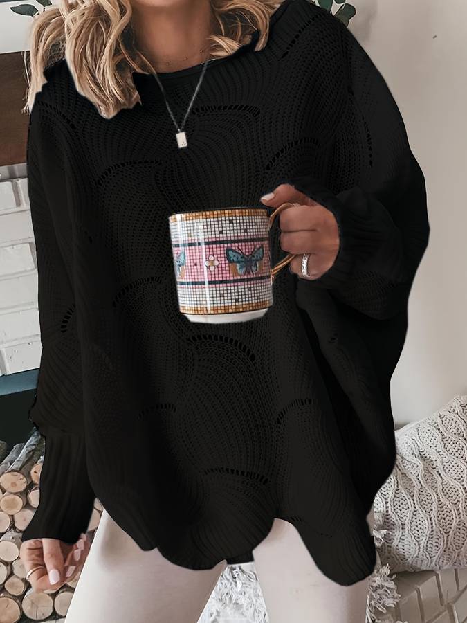 Susan - Schlichter lässiger strickpullover