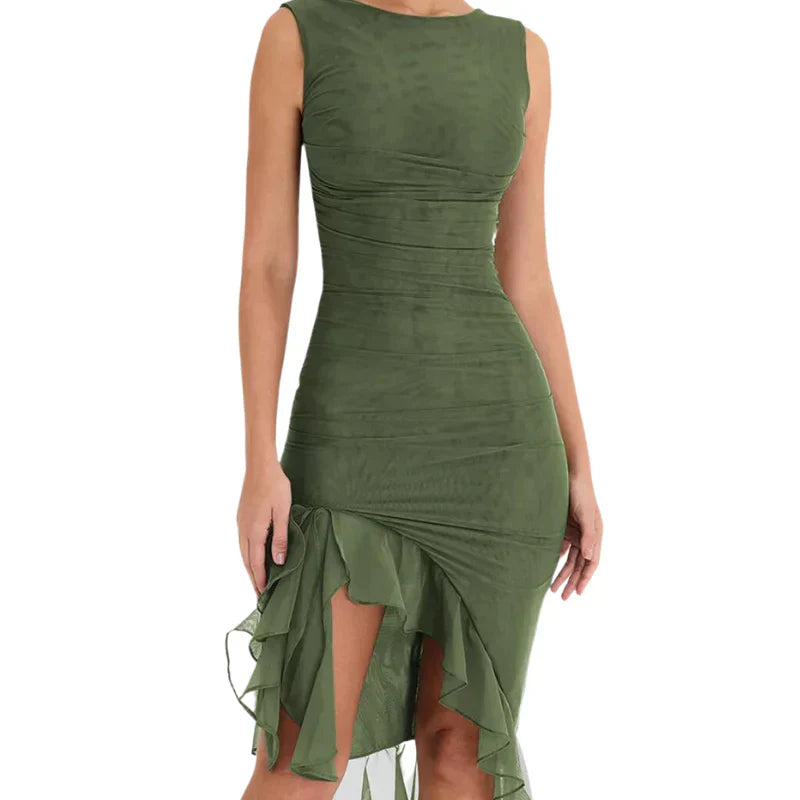 Gerlinde - Schickes Midikleid Eleganz