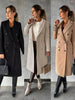 Margo - Damen Wintermantel Mit Revers