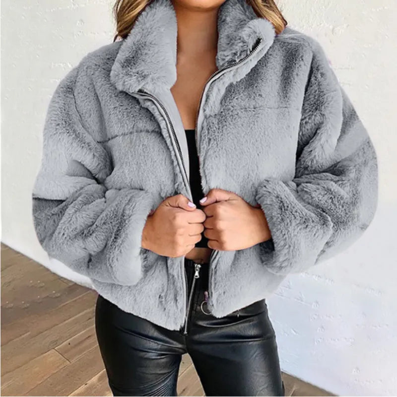 WinterBliss™ - Flauschige Kaschmirjacke