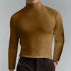 Henry - Slim fit t-shirt mit hoher taille und langen armeln