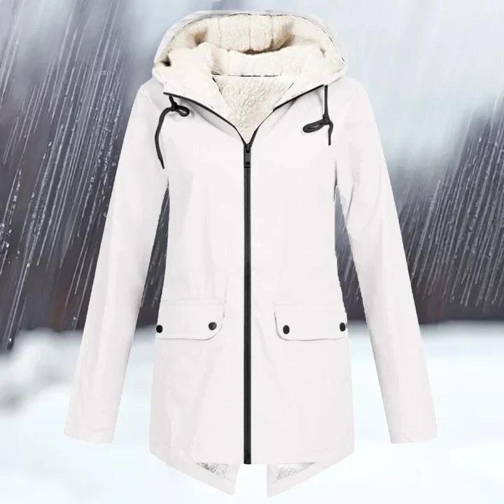 Luella - Wasserdichte jacke mit kapuze für damen