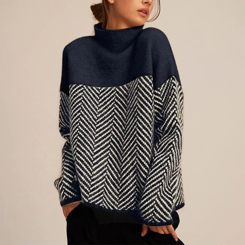 Gloria - Stylischer Rollkragenpullover Mit Warmer Passform