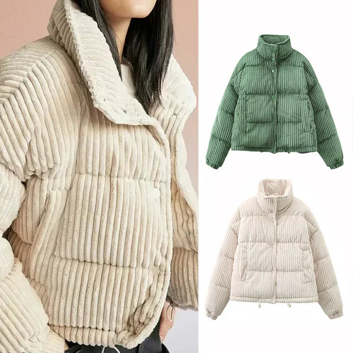 Linda - Kord-Winterjacke für Frauen