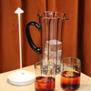 Drahtlose LED-Tischlampe mit dimmbarem Licht und USB-Ladefunktion