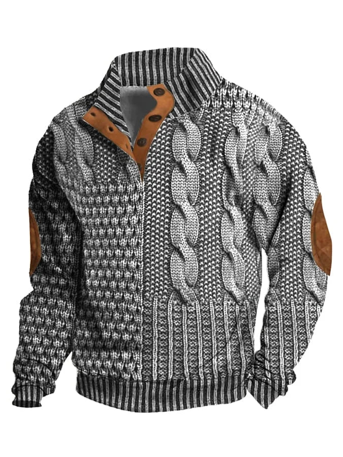 Severin™ - Retro weiches Kaschmir Pullover für Männer