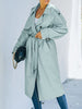 Sadie - Stylischer langer trenchcoat für damen