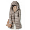 Natasha - Ultraleichte Winterjacke mit Kapuze