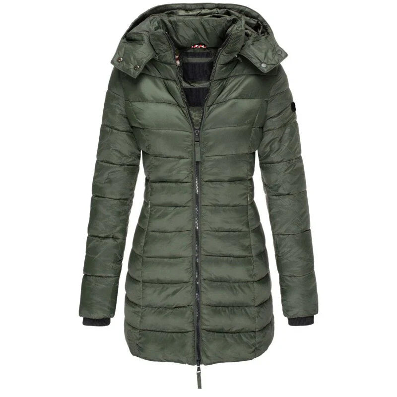 Vera - Daunenjacke mit kapuze