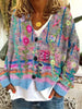 Jennifer - Retro damen strickjacke
