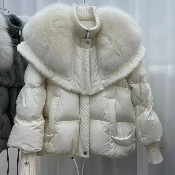 Vasilisac - Luxuriöse Pelzgefütterte Damenjacke