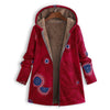 Amber - Gemusterte vintage-jacke