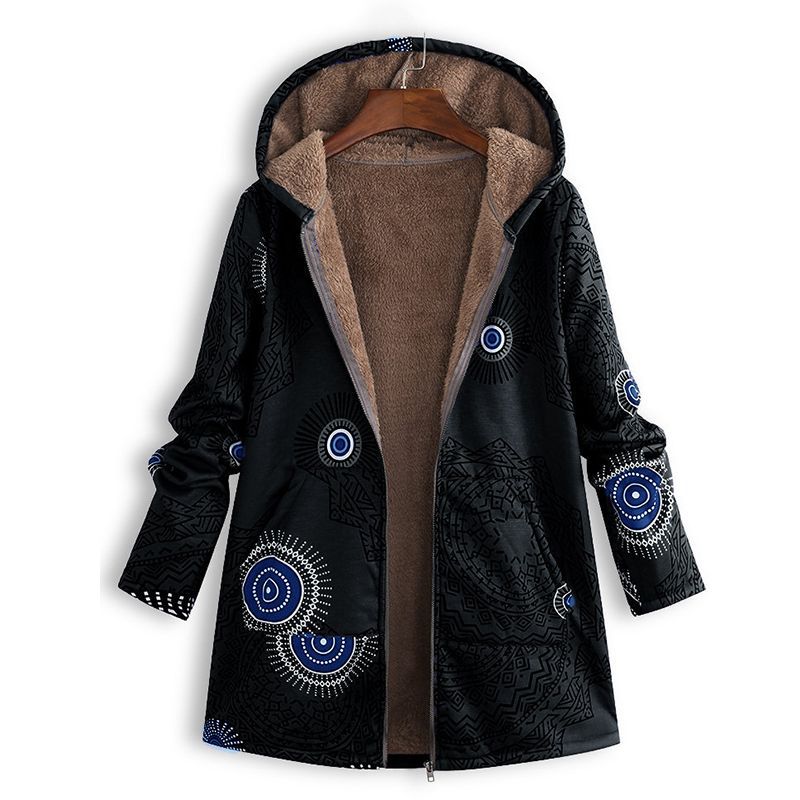 Clarissa - Gemusterte Jacke Im Vintage-Stil