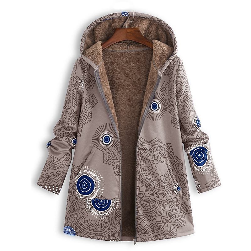 Clarissa - Gemusterte Jacke Im Vintage-Stil