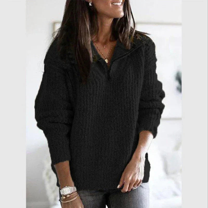 Lliona - Eleganter strickpullover für damen