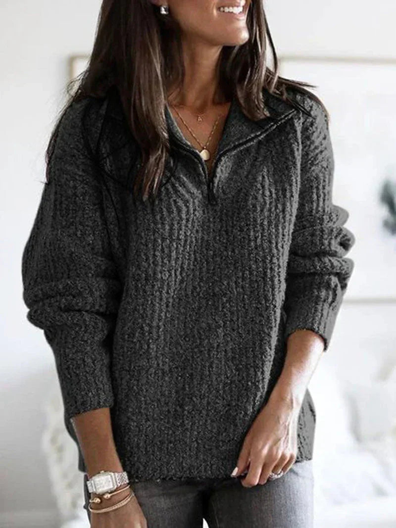 Lliona - Eleganter strickpullover für damen