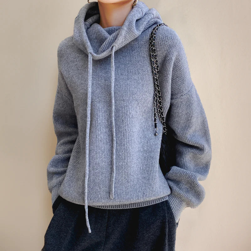 Maya - Warmer Strickhoodie