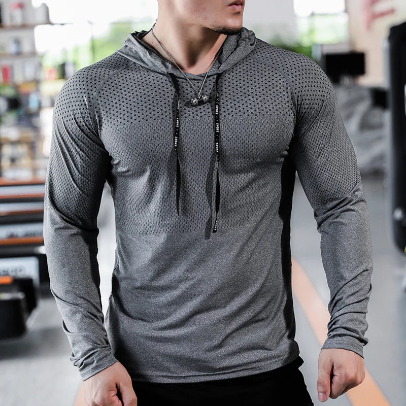 Craig - Atmungsaktiver spor herren kapuzenshirt