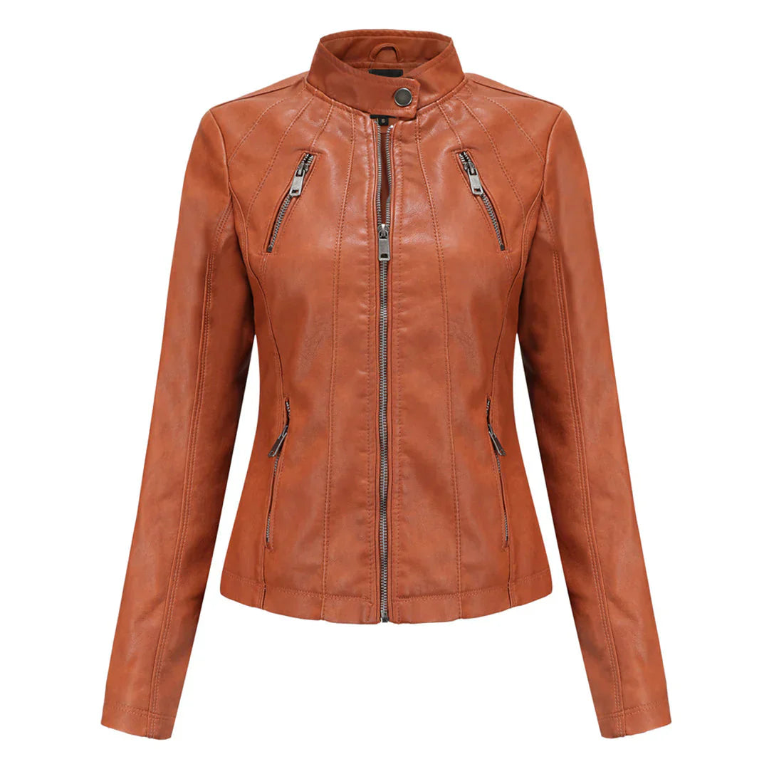 Gretel - Stylische lederjacke