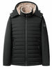 Virgil - Warme wattierte leecejacke mit kapuze