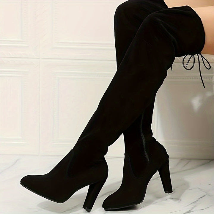 Elise - Elegante Langstiefel Für Damen