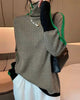 Jillian - Edler rollkragenpullover im colorblock-design