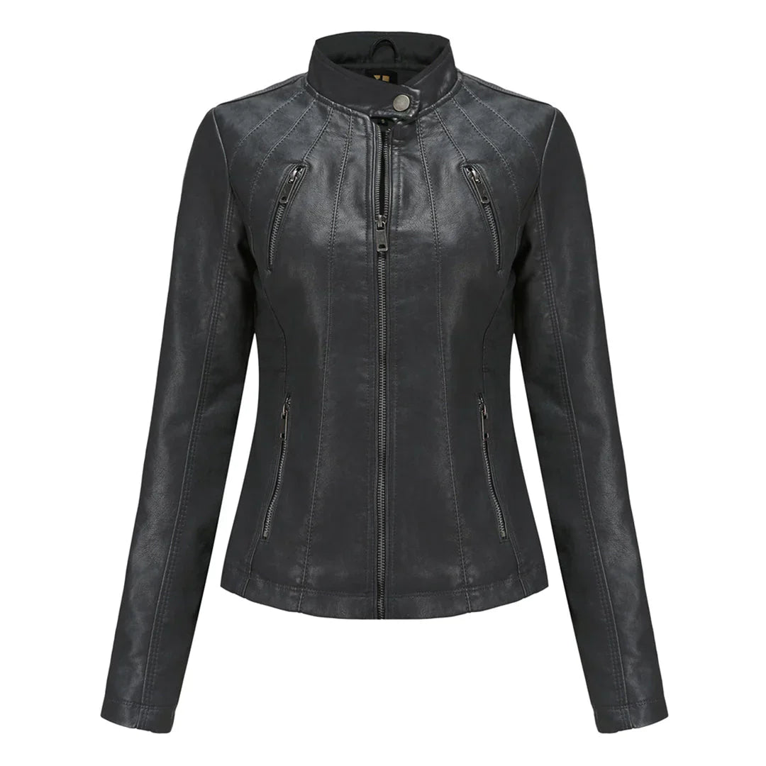 Gretel - Stylische lederjacke