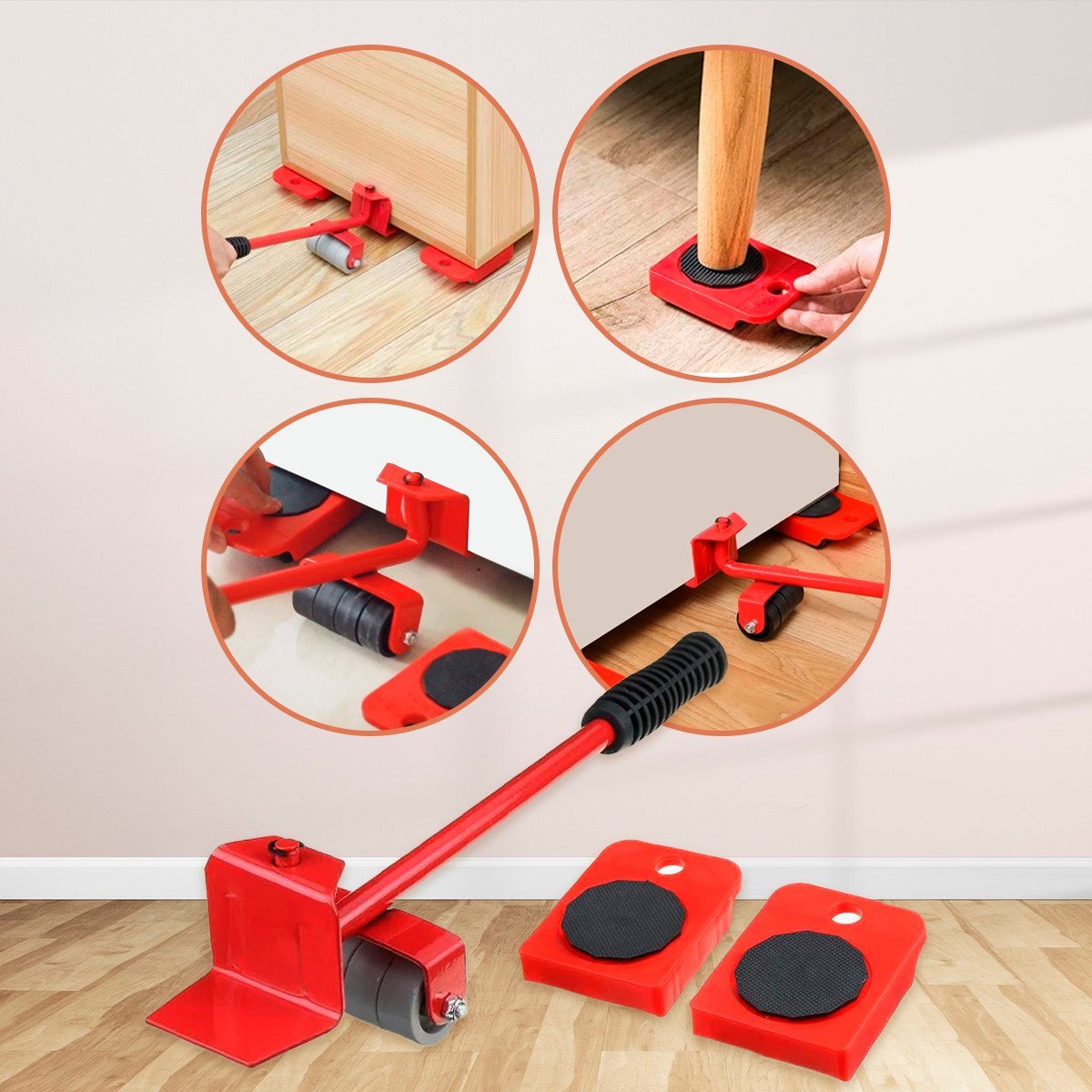 SlidePro - Transportkoffer für schwere Möbel