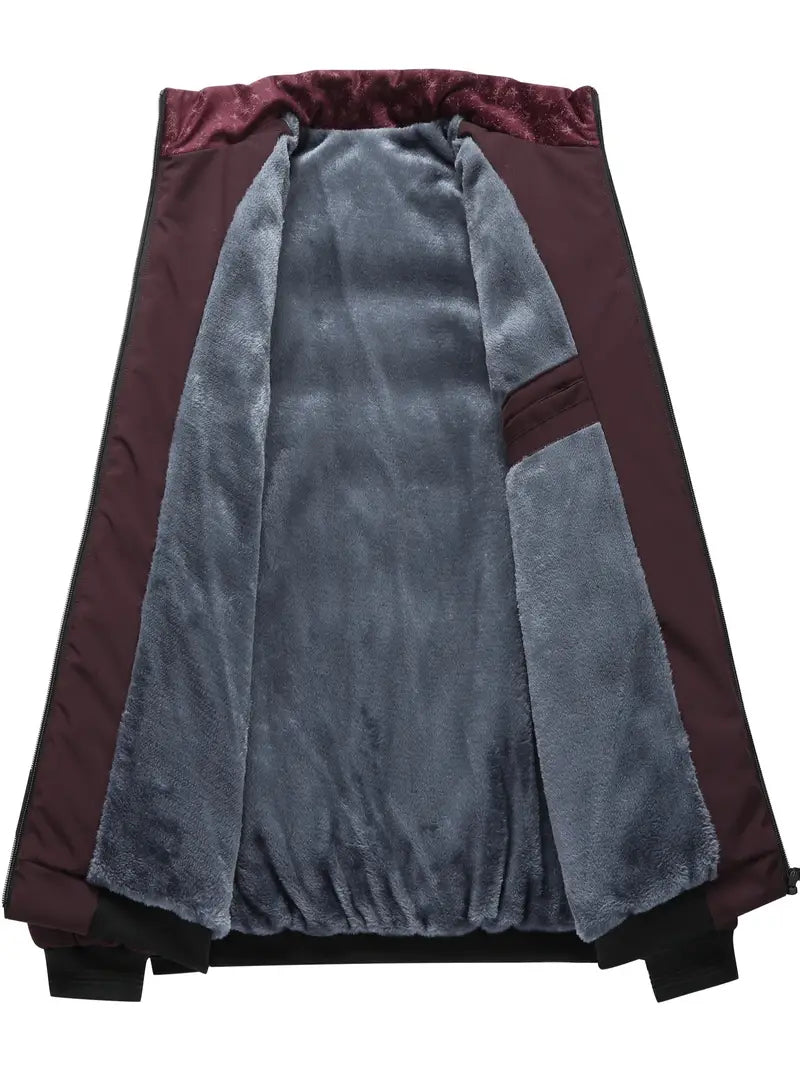 Jaylin – Modische herrenjacke mit stehkragen