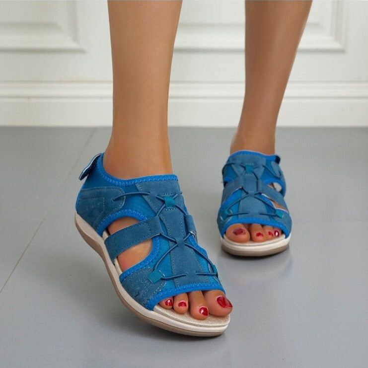 Flora Comfy™ 2.0 | Stützende und verstellbare Sommersandalen für Frauen