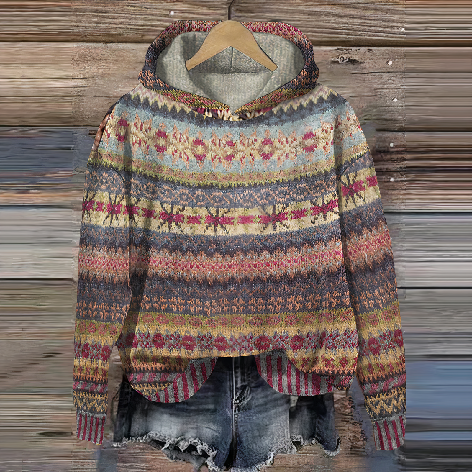 Penelope - Vintage-Hoodie Für Damen