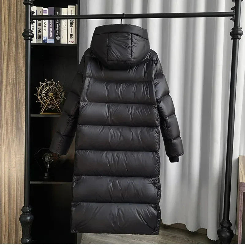 Perry - Dicke puffer kappuzen-daunenjacke