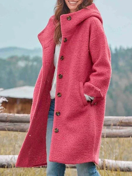 Tiffany - Maxi Jacke mit Kapuze