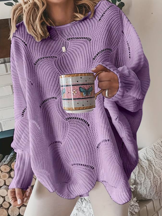 Susan - Schlichter lässiger strickpullover