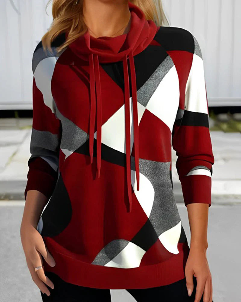 Joanna - Moderner Pullover Mit Kragen