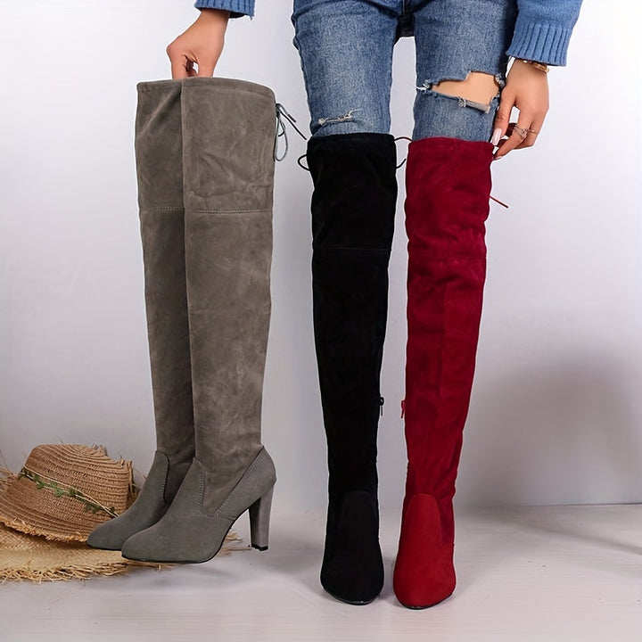 Elise - Elegante Langstiefel Für Damen