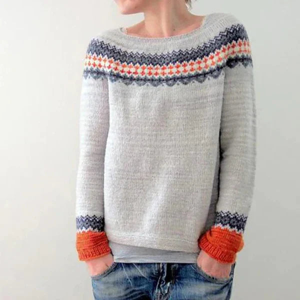 Seraphina - Damenpullover im retro-stil