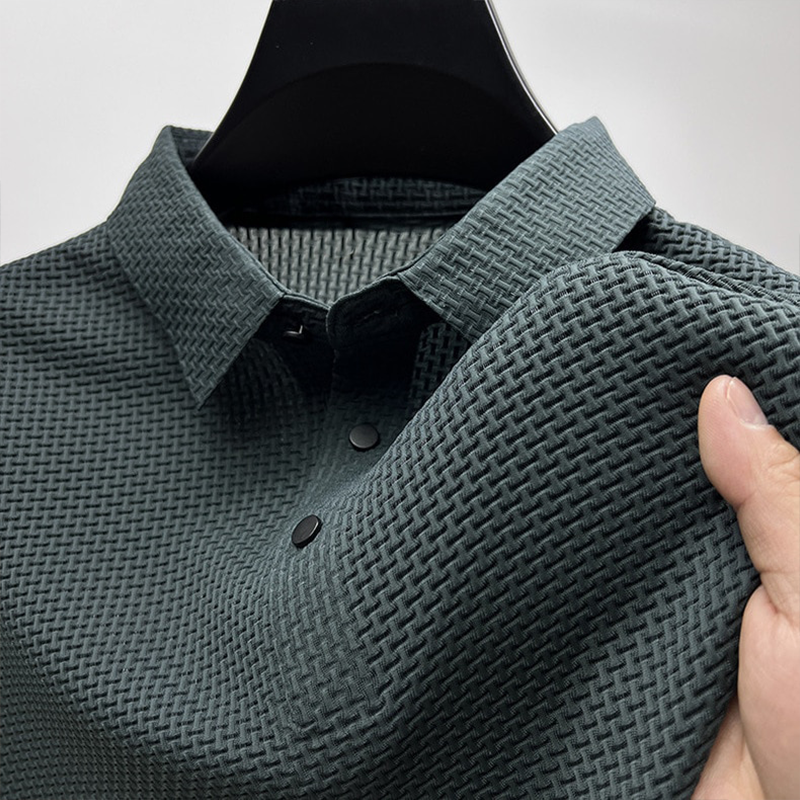 Jonah - Hochwertiges Seidenpoloshirt
