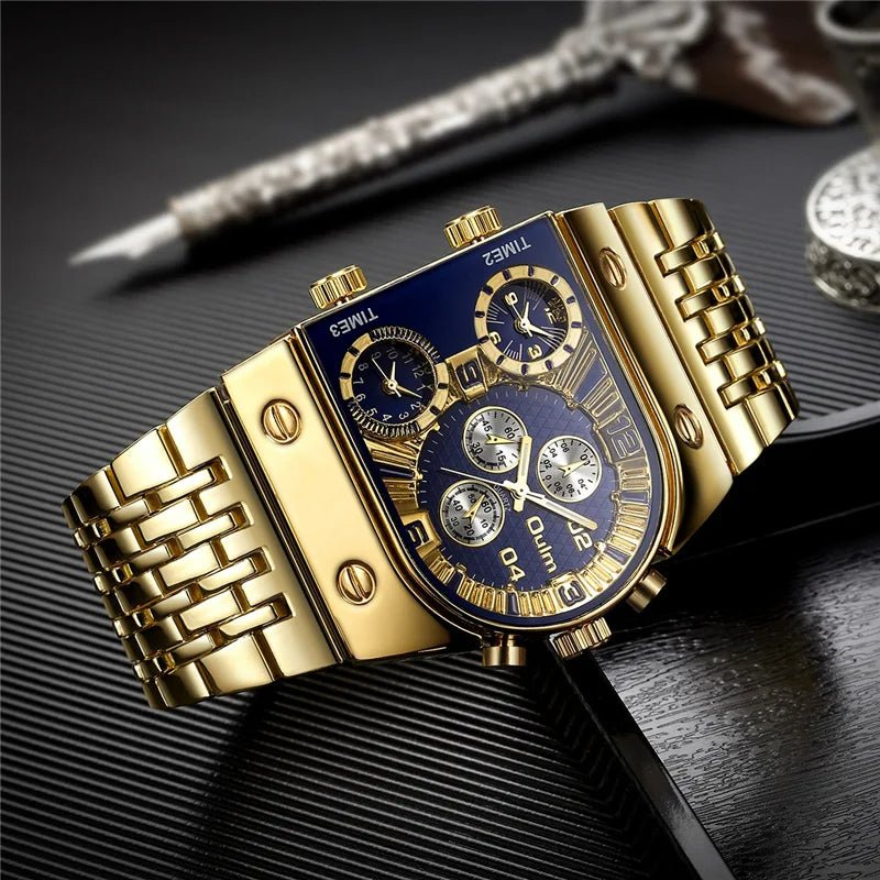 GoldWear™ – Goldene Wasserdicht Luxus-Herrenuhr