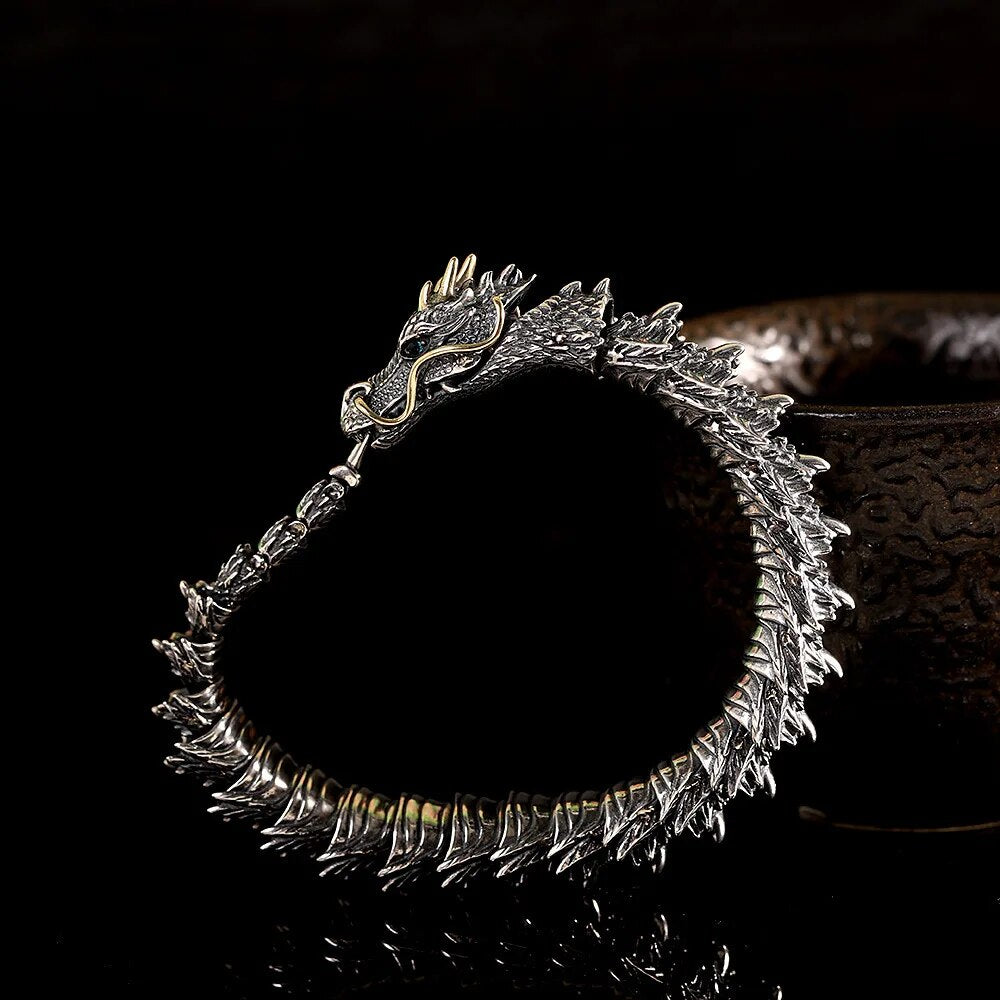 VivaGlow - Elegantes Twist-Silberarmband