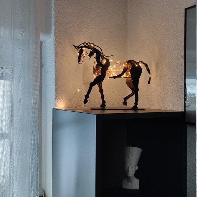 Scout™ | Metall-Pferde-Skulptur