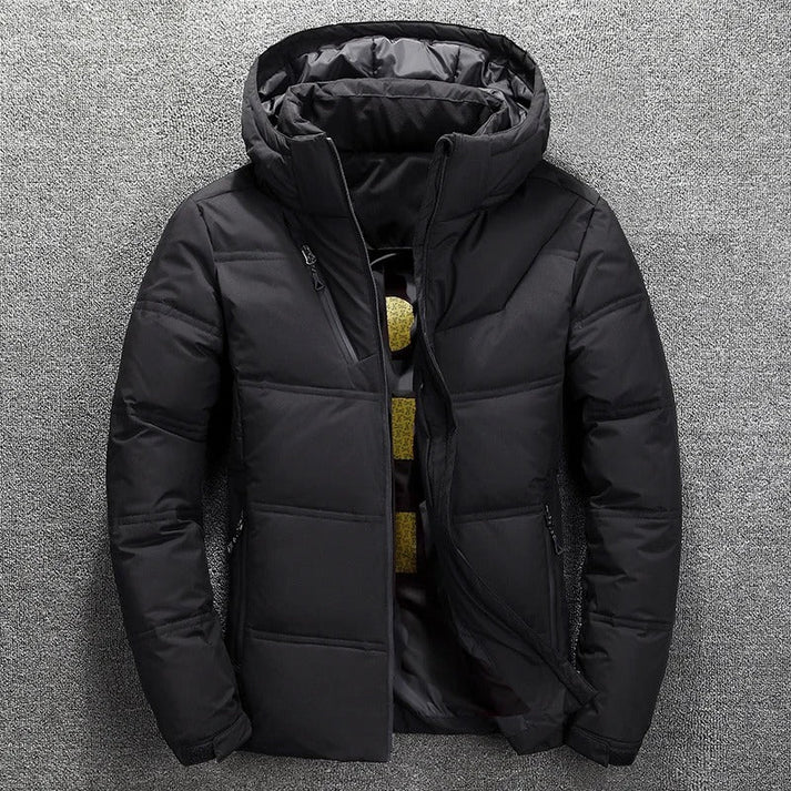 Raul - Warme wasserdichte winterjacke mit Kapuze für herren