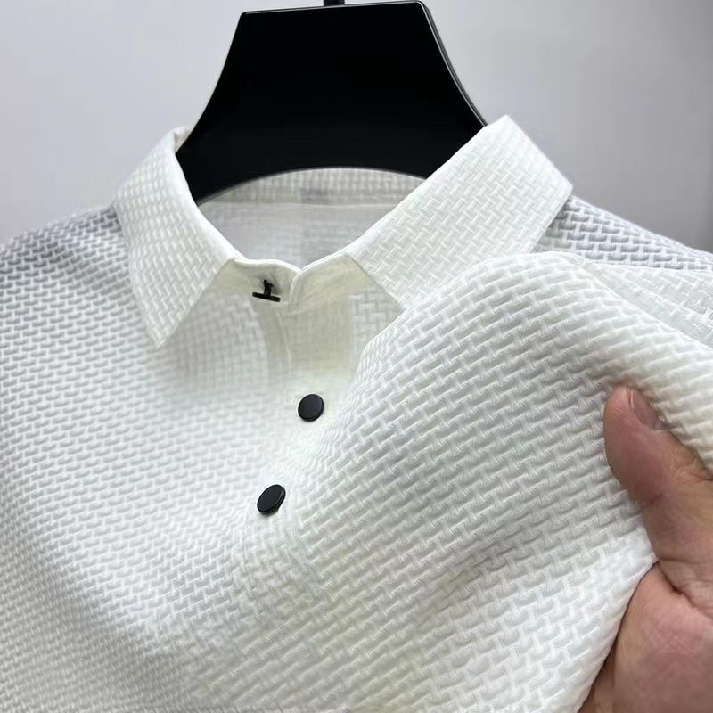 Jonah - Hochwertiges Seidenpoloshirt