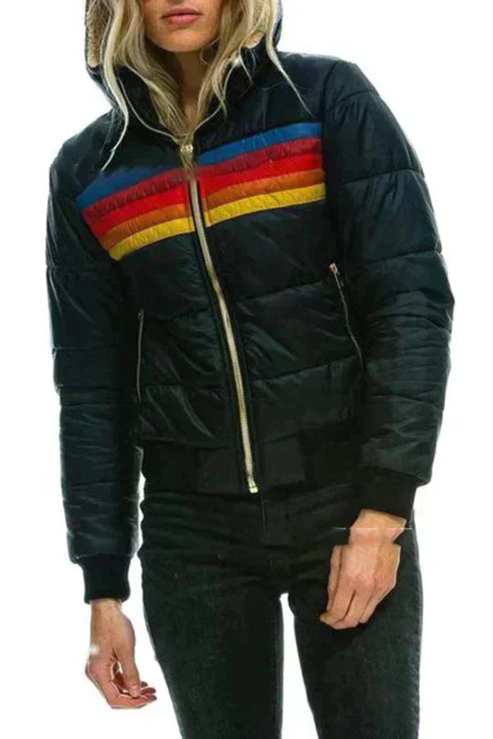 Beatrice - Regenbogen-thermojacke