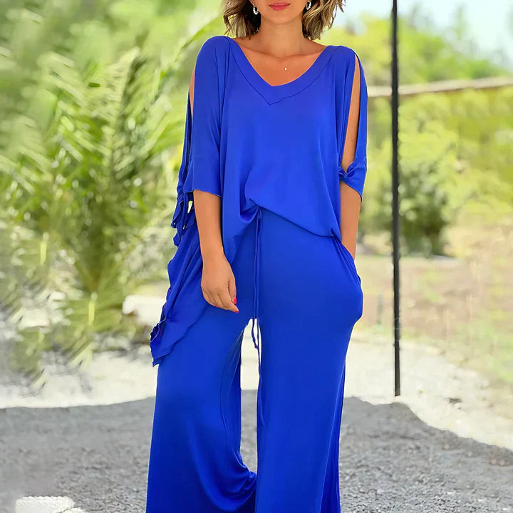 Karla - Lässiger Chic Zweiteiliges Sommer-Set