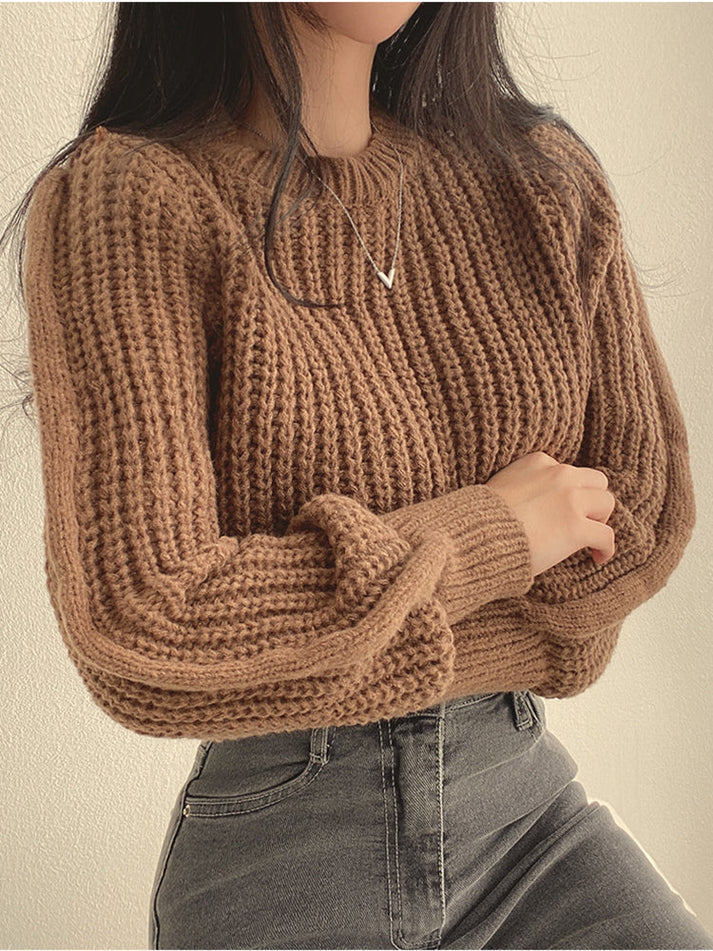 Kathryn - Moderner grobstrickpullover für damen