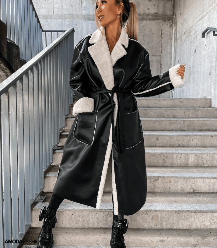 Delilah - Lange Damen-Winterjacke